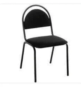 Chair with a metal frame